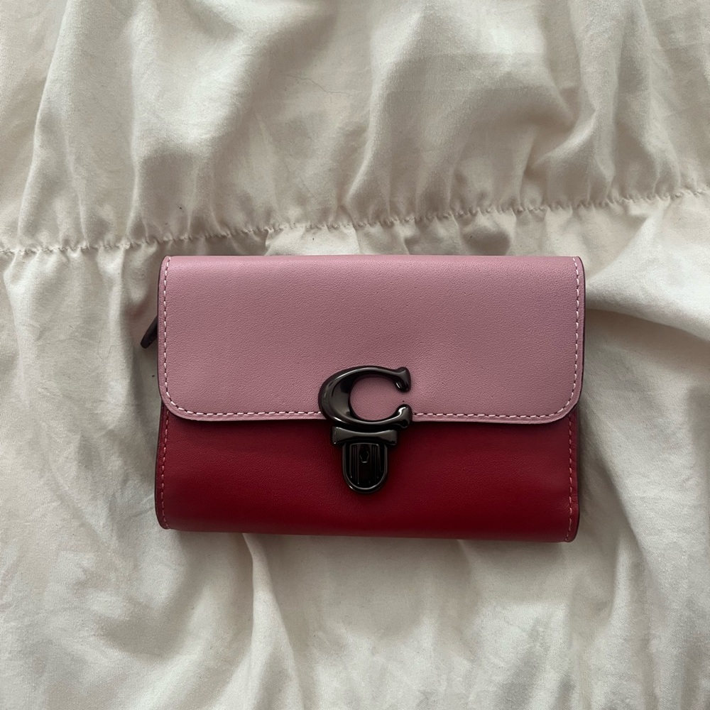 Coach Pink and Red Women's Wallet